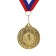 Prize medal 004 diam 5 cm. 1 place. The color of evil. With a ribbon