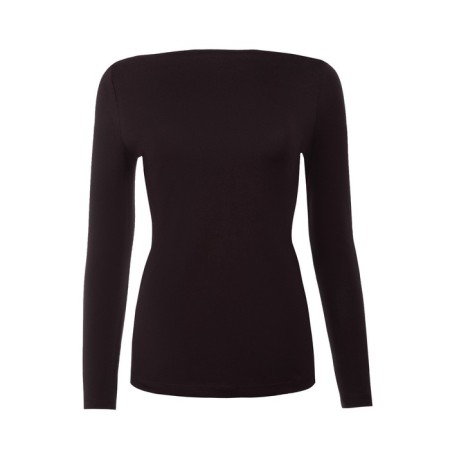 Women's longliva Minaku: Basic Line Black Color, Rr. 44-6