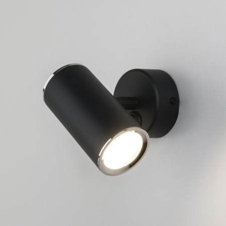 Interior backlight Elektrostandard, Rutero GU10 140x70x70 mm, IP20, black color-2