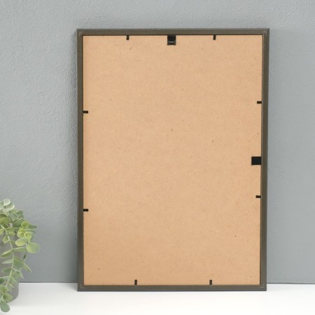 Photo frame Plastic Gallery 29.7x42 cm, (A3) 636477, black with silver (plastic screen)-2
