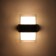 Facade lamp "Double Grand", FSD-081, 10 W, 3000K, IP65, 220 V, Metal, Black