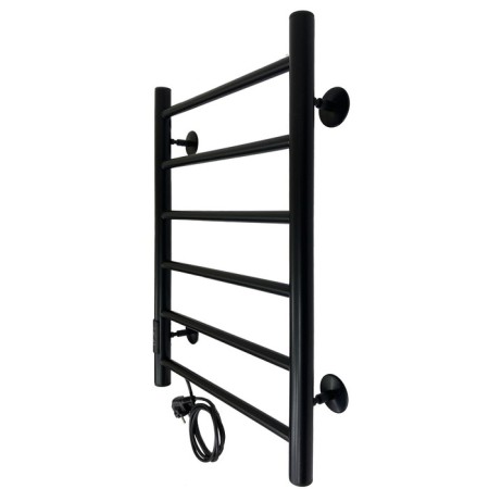 The electric heated towelputor "Sanprise" Aurora P6, 400x600 mm, left, black-3