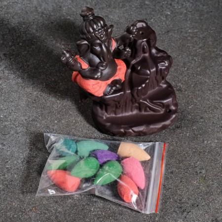 Set of incense on the stand "Ganesha" 12*8cm-5