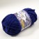 Yarn "Velluto" 100% micropoliester 68m/100g (360 royal blue)