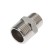Nipple of transition Zein, 3/8 "x 1/2", external thread, stainless steel, packing 100 pcs.