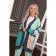 Cardigan female, size 50, mint color