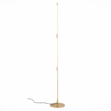 The floor lamp ST LUCE. SL1580.205.01. Ralio. 1x25 watts, LED, 3200K, 1950 LM, 28x28x171 cm, matte gold color