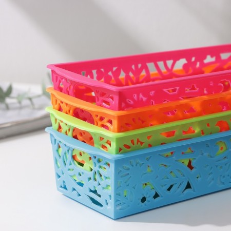 Bird storage basket, plastic, 25 × 8.5 × 5 cm, color mix-2