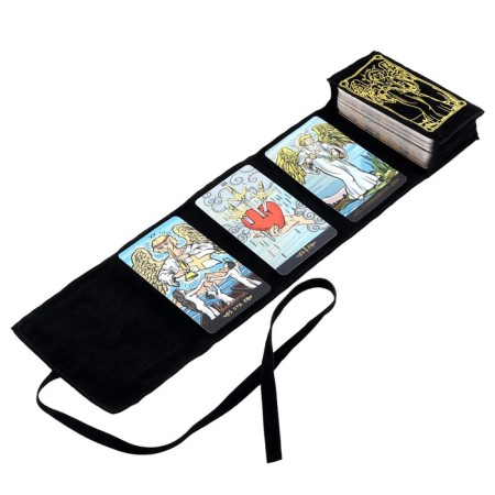 Bag for cards "Tarot A. E. W.", velvet, 14x40 cm-8
