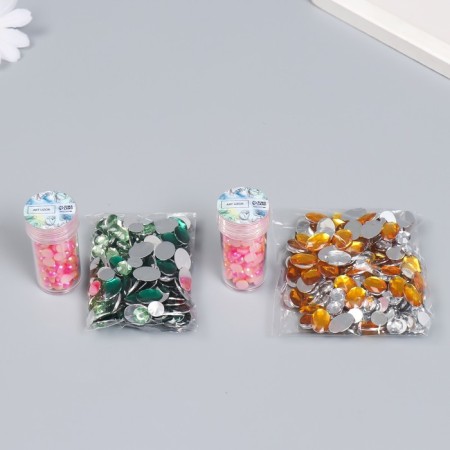 Decor "Pink-cream gradient" d = 6 mm 10 g 200 pcs 5x2.5 cm mix-1