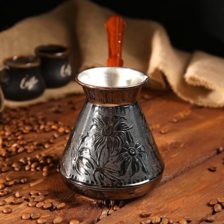 Turk for coffee Copper "Chamomile", 0.85 liters-1