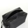 Cosmetic bag with lightning, black color