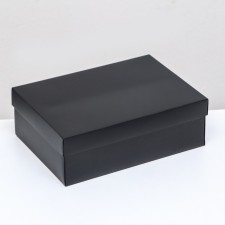 The box is folding, cover is, black, 24 x 17 x 8 cm