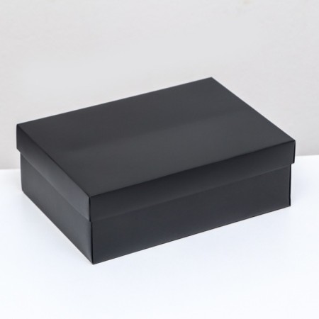 The box is folding, cover is, black, 24 x 17 x 8 cm