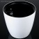 Kashpo with auto -watering "Comfort", 12 l (insert 6 l), white color (I insert mix)
