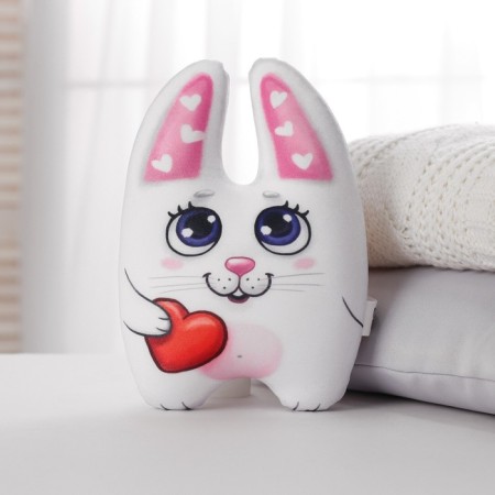 Antistress toy "Bunny with a heart"-1