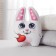 Antistress toy "Bunny with a heart"