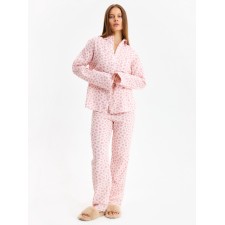 Комплект женский (рубашка, брюки) KAFTAN "Муслин: pink leopard" р. 40-42