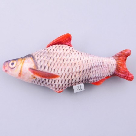 A toy for cats with mint "rudd" from textiles, 20 cm-5
