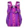 Youth backpack 43 x 29 x 18 cm, ergonomic back, Across 155, purple 155-14