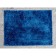 Senfoni rug, size 50x70 cm, blue color