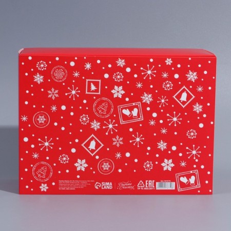 Box the team "Happy New Year", 25 x 18 x 10 cm, new year-5