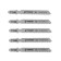 Files for tundra jigsaw, HSS, metal, 5 pcs. 50/75 x 2 mm, t118b