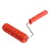 Decorative tundra roller, rubber, "crocodile", handle d = 6 mm, 180 mm