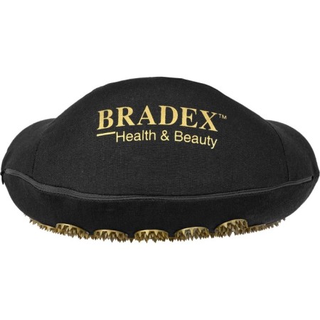 Pillow Acupuncture Bradex "Nirvana", black, gold spikes-7