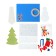 Set for creativity "New Year's application: snowman"