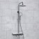 The shower system Wasserkraft a113.067.065.ch Thermo, tropical shower, thermostat, chrome