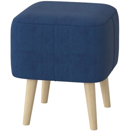 Bangage "Mon Mini", 420 × 420 × 460 mm, velor, sapphire color-3