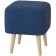 Bangage "Mon Mini", 420 × 420 × 460 mm, velor, sapphire color