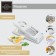 Egg magistro Vegan Pro, 2 modes, 21 × 8.5 × 5 cm, white color