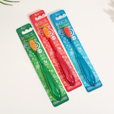 R.O.C.S junior toothbrush for children from 6 to 12 years old, soft-3