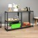 Rabberry Loft Metal SBL, 1800x900x400, 5 shelves