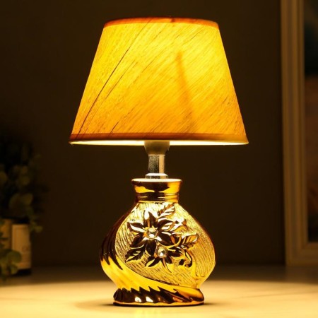 Table lamp 16277/1GD E14 40W gold 17x17x26 cm Risalux-2