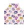 Apron kitchen with a photocrint "Finding cassettes", adjustable, size OS