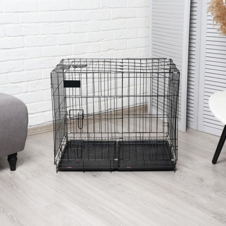 Dogs for dogs 70 x 50 x 60 cm, black-1