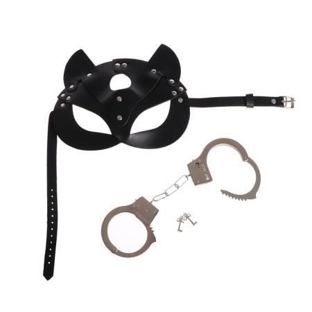 Carnival set "Your cat" (mask+ handcuffs)-3