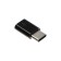 Red Line adapter with MicroUSB on Type-C, black
