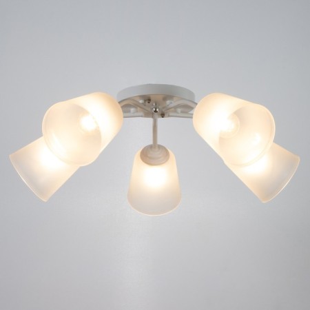 Causte "Online" (cylinder) 5x15W E27 Model: BR 00207 White/Transparent-1