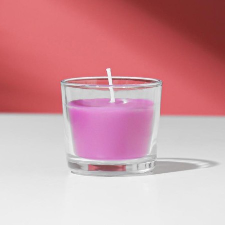 ALMICTIC candle in a glass of ALANIA "Mountain Lavender", 5.5 cm