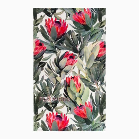 Ethel towel Flowers 40x73 cm, 100% HL, sarzha 190 g/m2-1