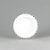 Deep opal plate, decor "Platinum plates", 22 cm