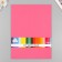 A set of felt 22x30 cm, 5 sheets, Korea, col. Old Rose