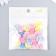 Buttons plastic for creativity "Paw" set 20 pcs mix 1.5x2 cm