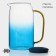 Glass Glass Magistro "Modern", 1.4 l, with a lid, the color is blue