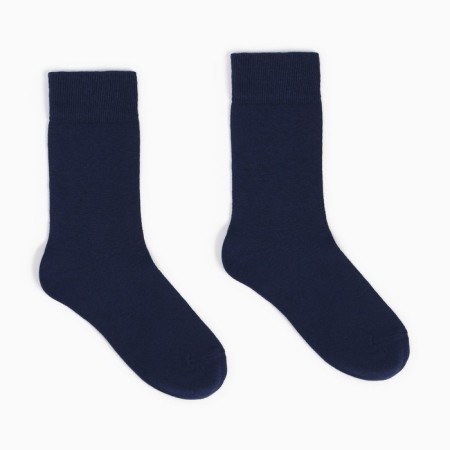 Male socks, dark blue color, size 25-1