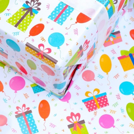 Glossy packaging paper "Balls", 70 × 100 cm, 1 sheet-5